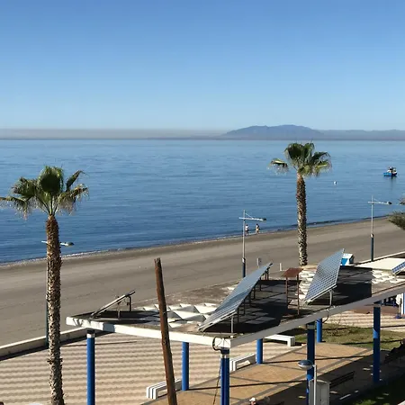 Beach Front Studio Apartment On Torrox Costa Exterior photo