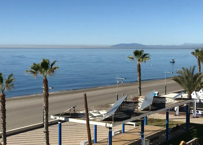 Beach Front Studio Apartment On Torrox Costa
